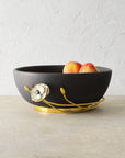 Michael Aram Anemone Wood Bowl