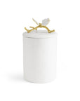 Michael Aram Butterfly Ginkgo Gold Porcelain Canister