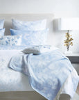 Michael Aram Butterfly Ginkgo Throw Sky and White