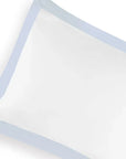 Michael Aram King Pillowcase Set - Sky and White