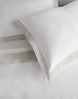 Michael Aram King Sheet Set - Stone and White