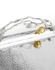 Michael Aram Pomegranate Silver & Gold Serving Tray