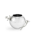 Michael Aram Silver Orchid Rose Bowl