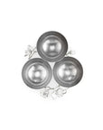 Michael Aram Silver Orchid Triple Bowl