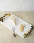 Michael Aram Vintage Bloom Cheese Board with Knife
