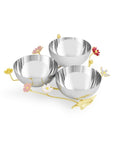 Michael Aram Wildflower Triple Dish