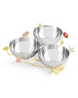 Michael Aram Wildflower Triple Dish