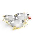 Michael Aram Wildflower Triple Dish