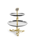 Michael Aram Anemone 2-Tier Etagere