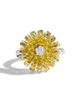 Michael Aram Dandelion Flower Ring with Diamonds