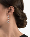 Michael Aram Enchanted Forest Link Earrings with Diamonds