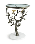 Michael Aram Lovebirds Accent Table