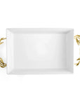 Michael Aram Olive Branch 3-Quart Casserole