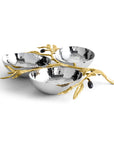 Michael Aram Olive Branch Triple Dish