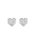 Michael Aram Orchid 11mm Earring with Diamonds