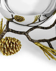 Michael Aram Pine Cone Double Bowl