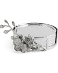 Michael Aram White Orchid Drink Coaster Set