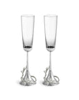 Michael Aram White Orchid Toasting Flute
