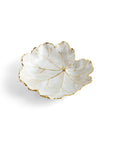 Michael Aram Winter Leaves Geranium Dish