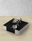 Michael Aram White Orchid Cocktail Napkin Holder