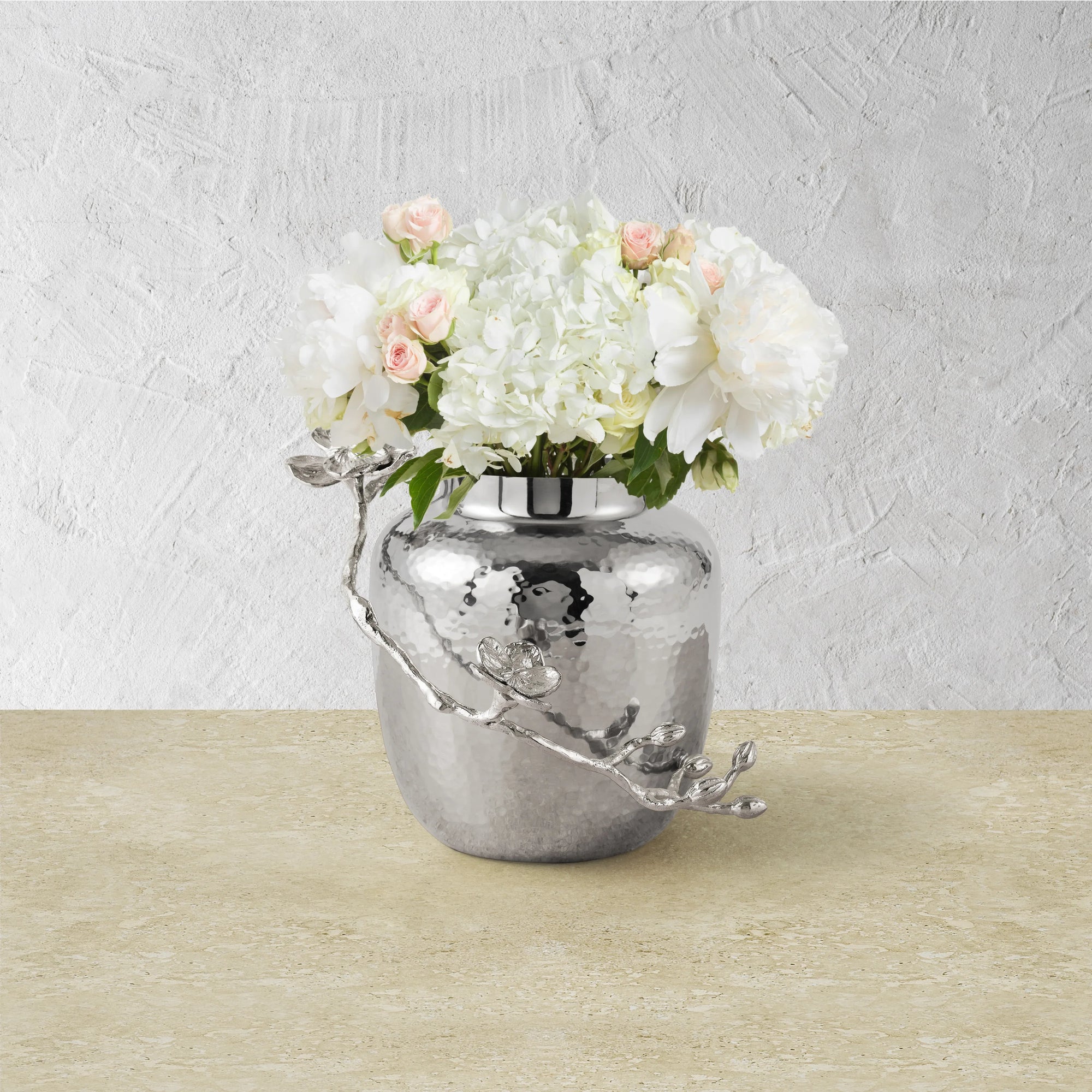 White Orchid Vase