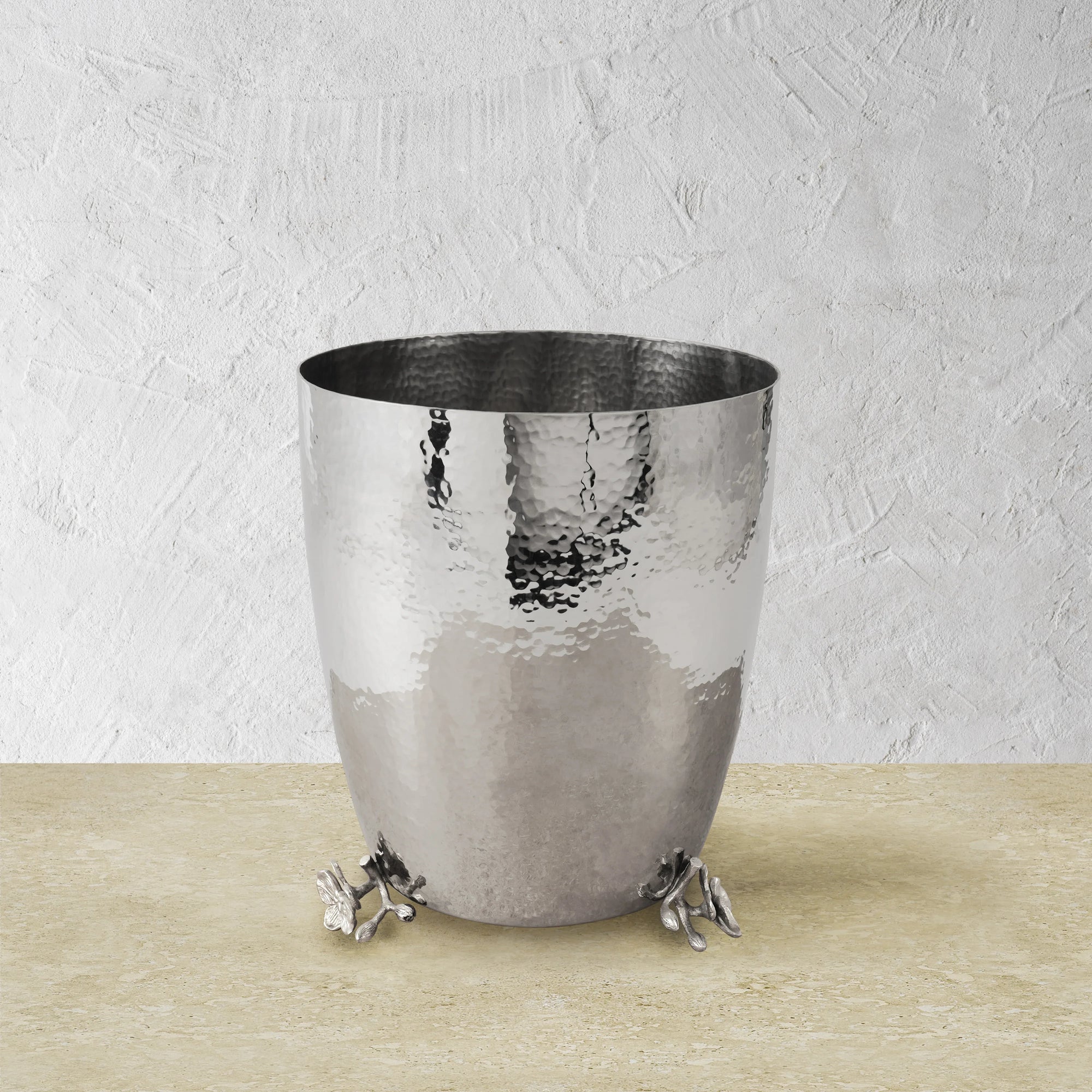 Michael Aram White Orchid Waste Basket