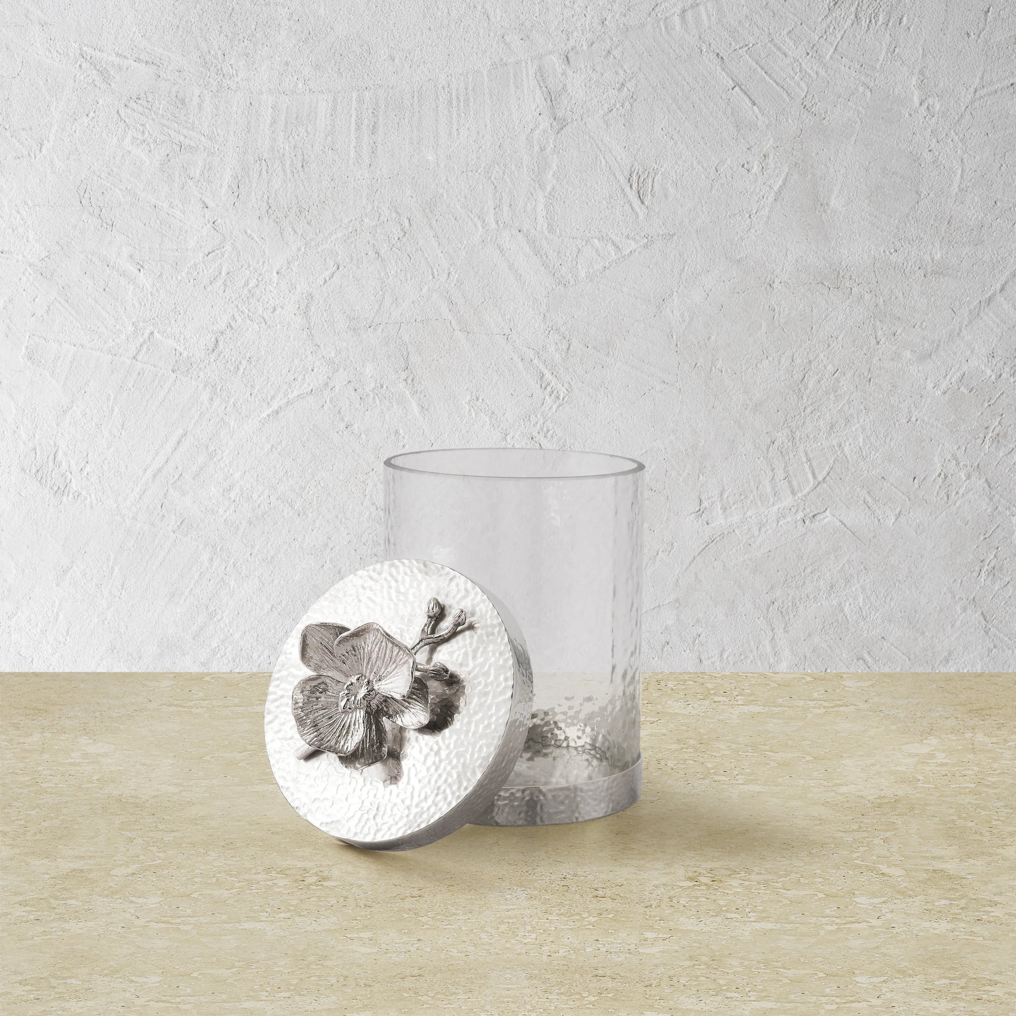 Michael Aram White Orchid Canisters