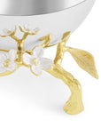 Lovebirds Silver & Gold Nut Bowl