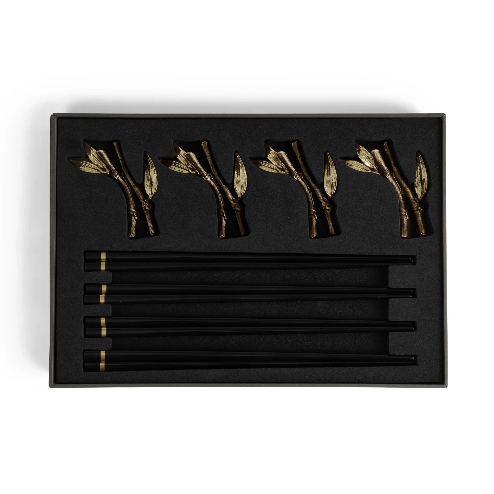 Michael Aram Zen Garden Chopsticks &amp; Stand Set