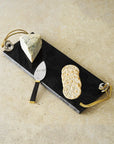 Michael Aram Anemone Cheese Board with Knife