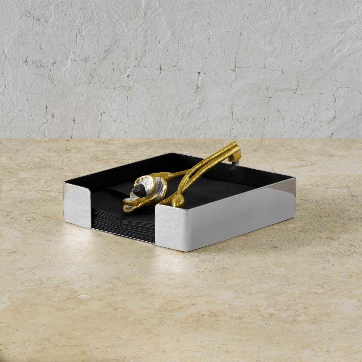 Michael Aram Anemone Cocktail Napkin Holder
