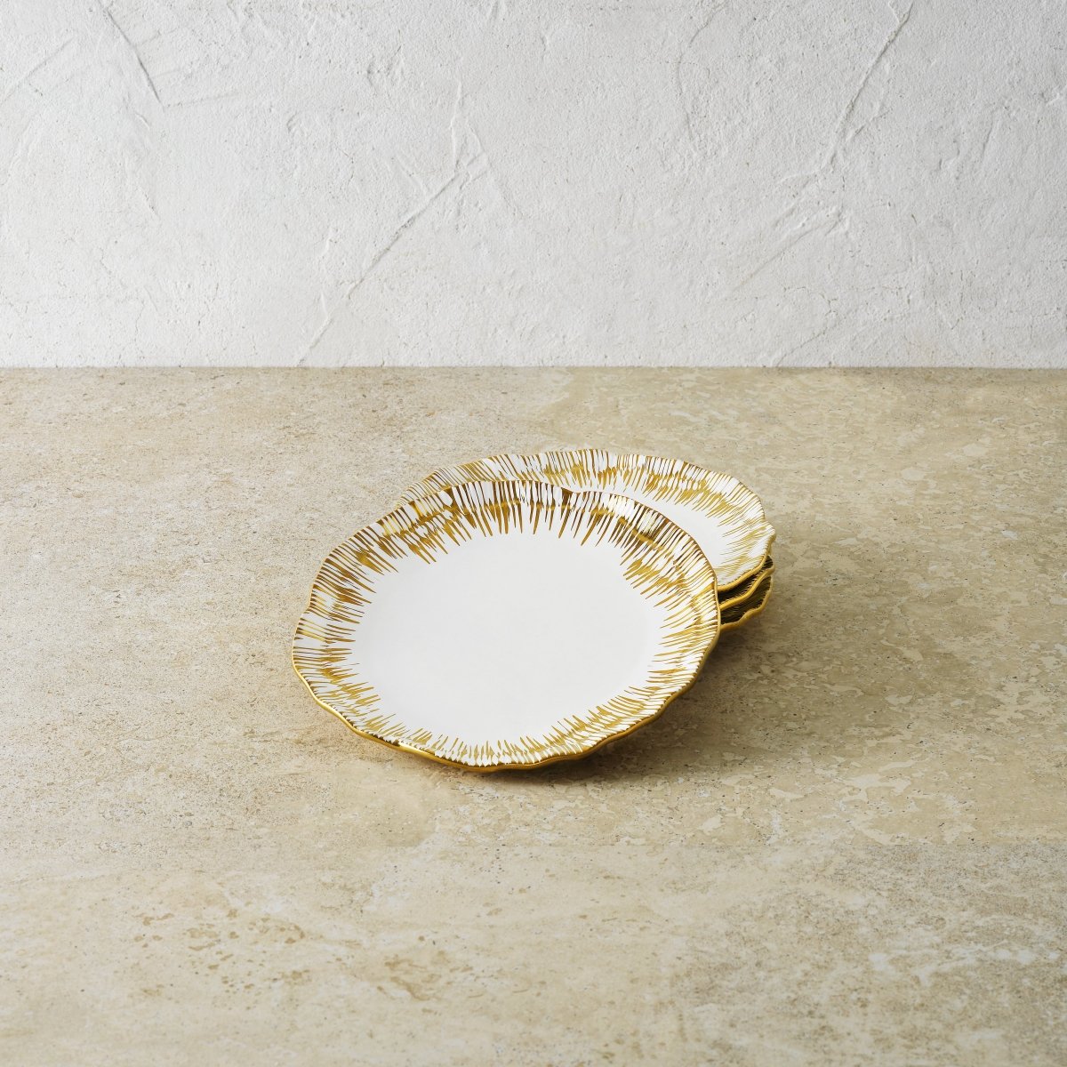 Michael Aram Anemone Tidbit Plate Set