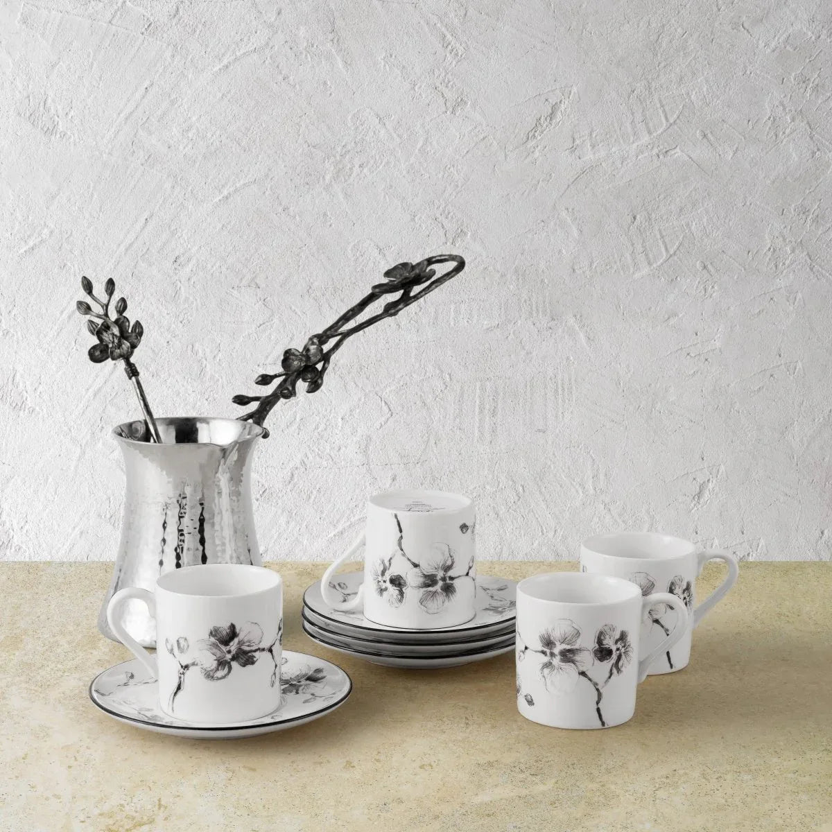 Michael Aram Black Orchid Demitasse