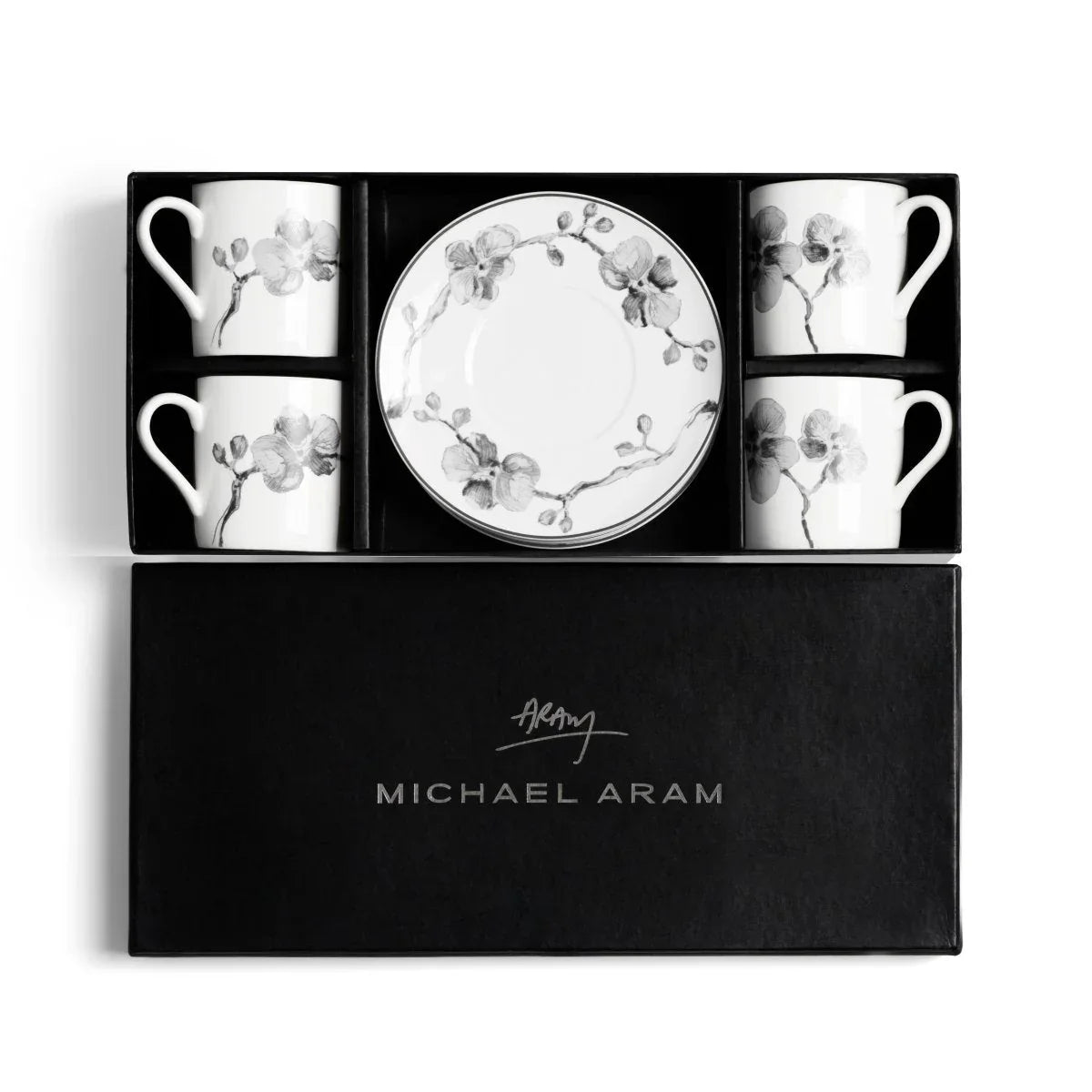 Michael Aram Black Orchid Demitasse
