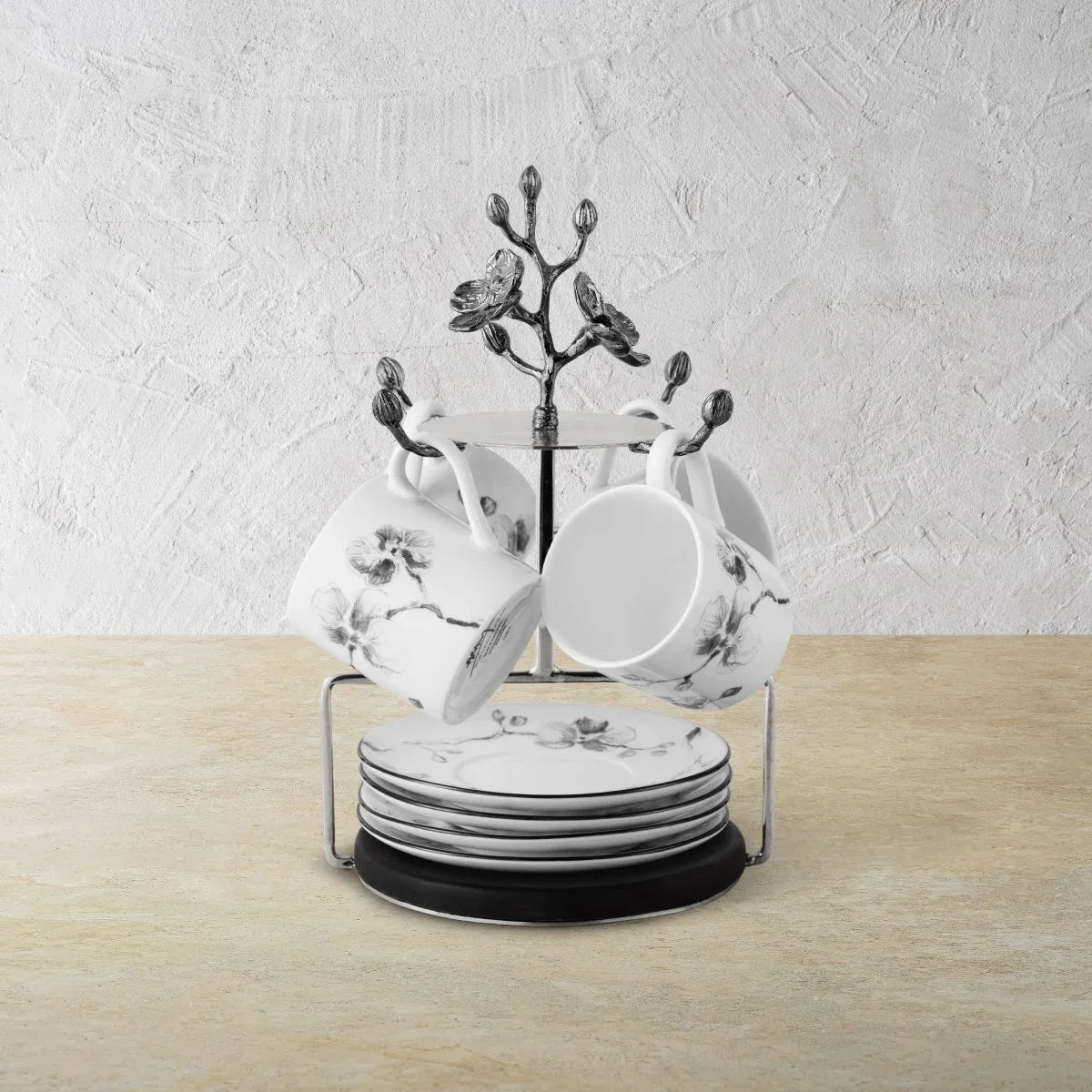 Michael Aram Black Orchid Demitasse