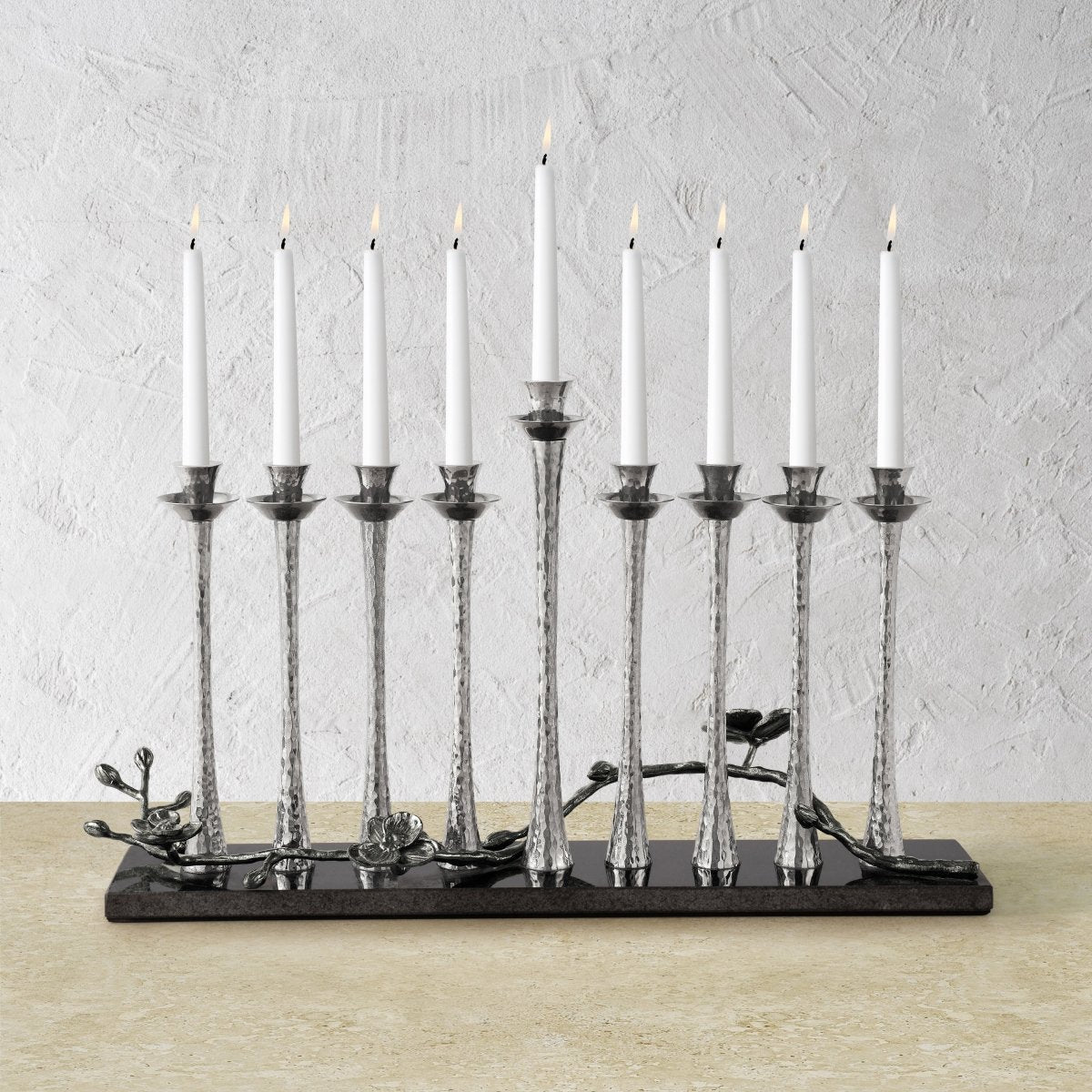 Michael Aram Black Orchid Menorah