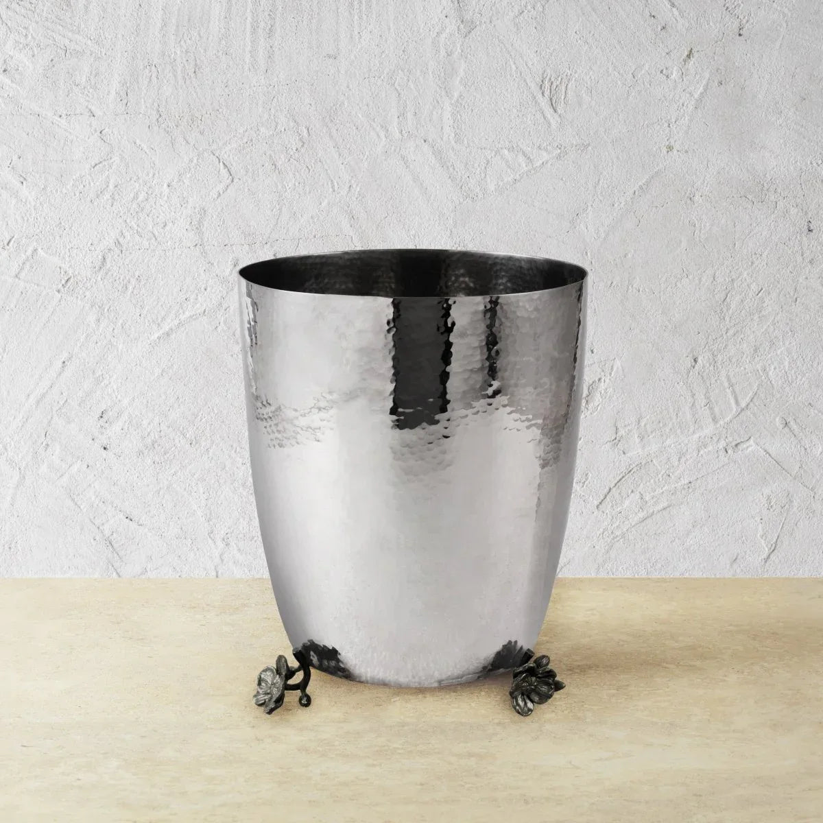 Michael Aram Black Orchid Waste Basket