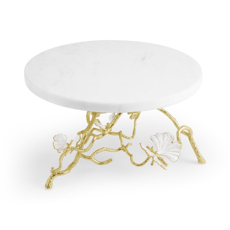 Michael Aram Butterfly Gingko Gold Cakestand