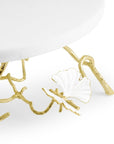 Michael Aram Butterfly Gingko Gold Cakestand