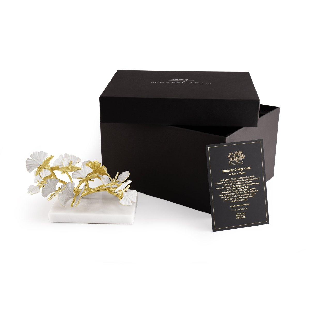 Michael Aram Butterfly Ginkgo Gold Decorative Object