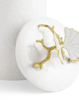 Michael Aram Butterfly Ginkgo Gold Porcelain Canister