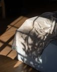 Michael Aram Butterfly Ginkgo Throw Stone and White
