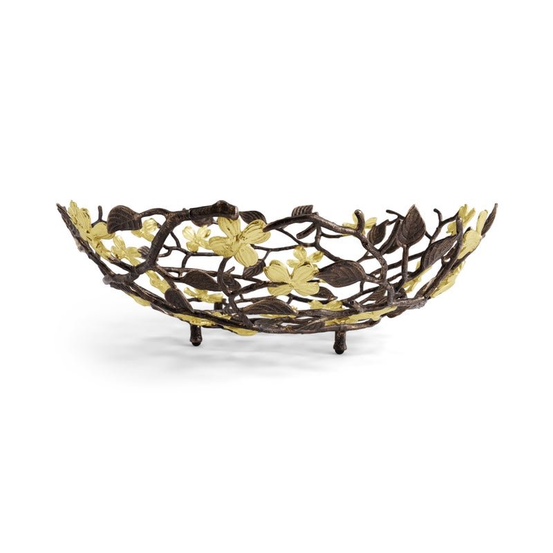 Michael Aram Dogwood Centerpiece Basket