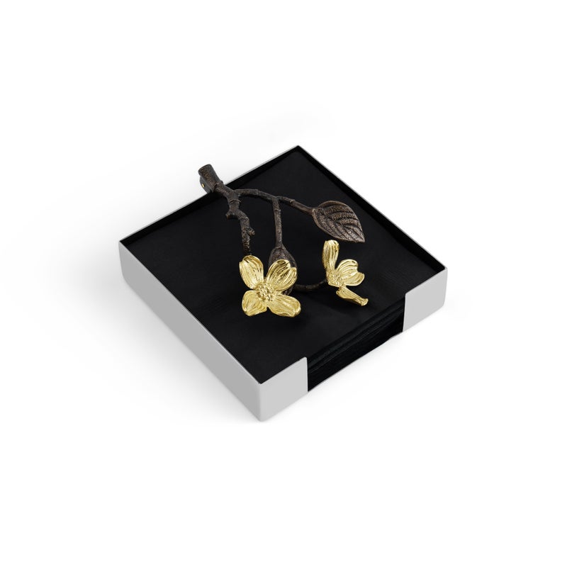 Michael Aram Dogwood Cocktail Napkin Holder