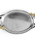 Michael Aram Dogwood Oval Tray