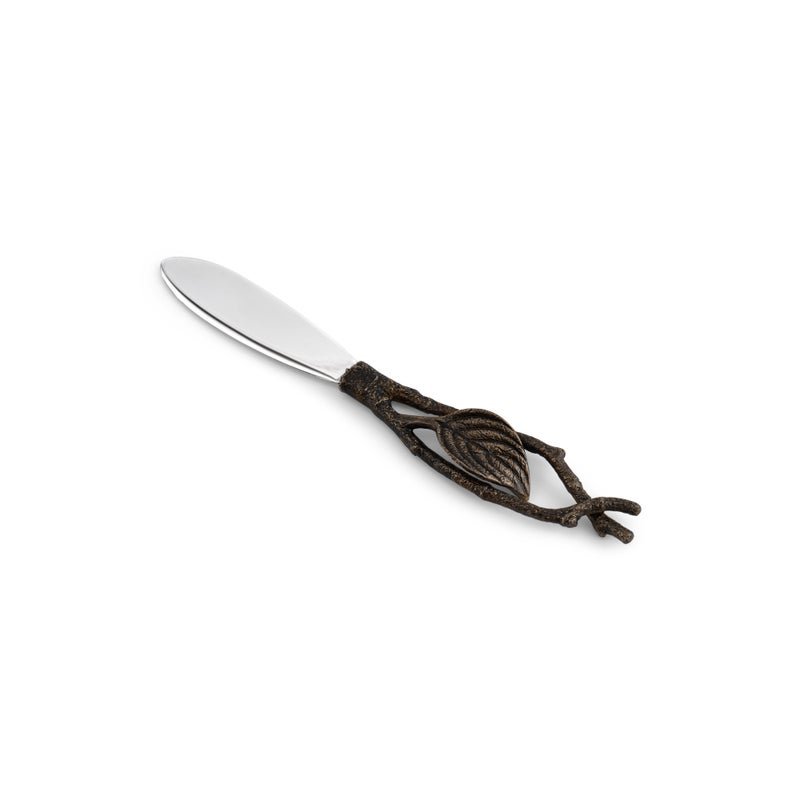 Michael Aram Dogwood Small Cheeseboard and knife