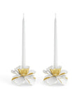 Michael Aram Gardenia Candleholders S/2