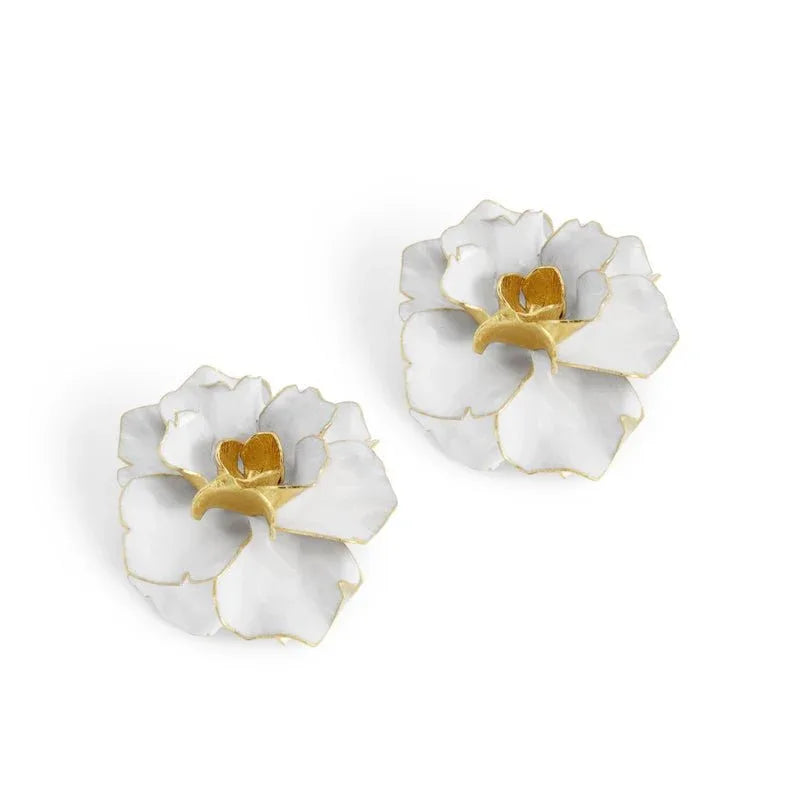 Michael Aram Gardenia Candleholders S/2