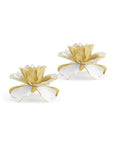 Michael Aram Gardenia Candleholders S/2