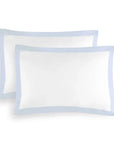 Michael Aram King Pillowcase Set - Sky and White